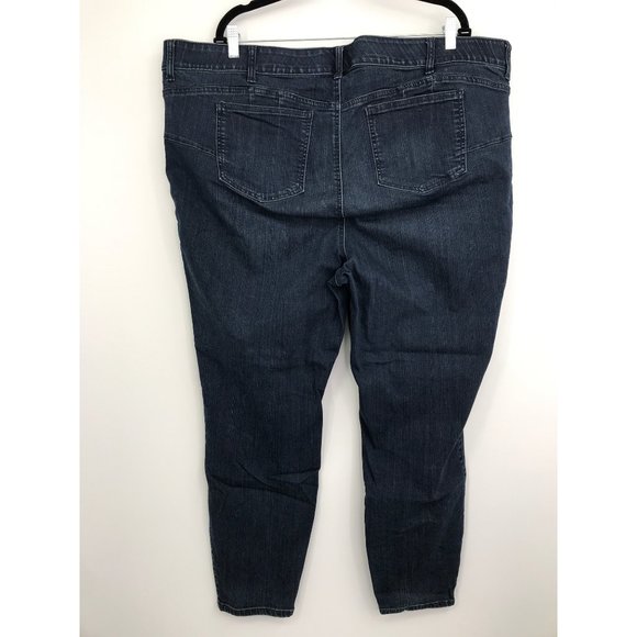 Torrid Bombshell Skinny Jean Premium Stretch Dark Wash 26 Regular - Picture 4 of 5